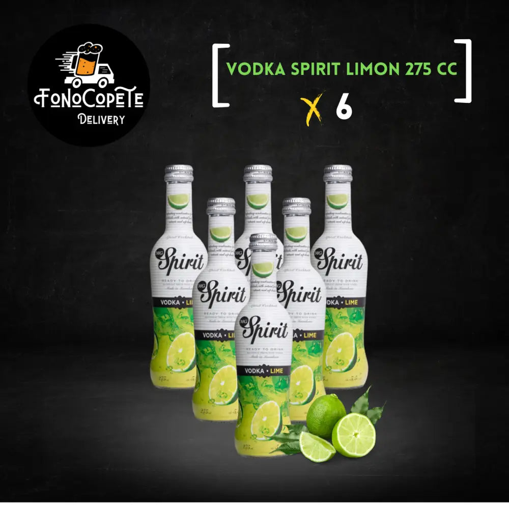 Vodka Spirit Six Pack Limón con Envío Gratis Vodka