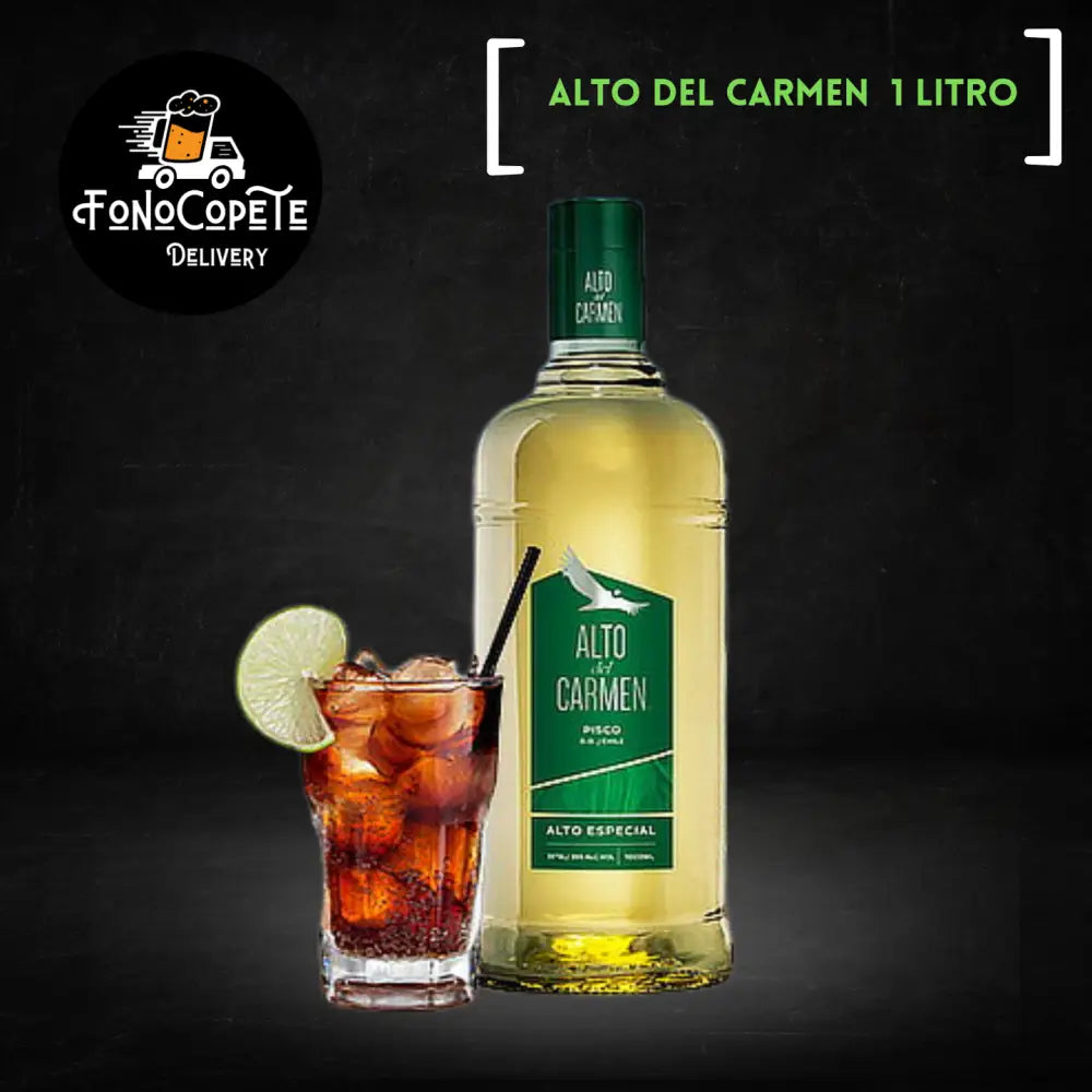 Alto del Carmen 35° 1L con envío a domicilio Piscos
