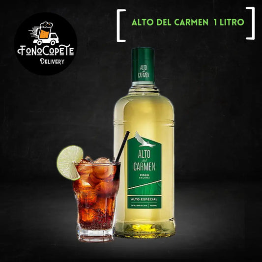 Alto del Carmen 35° 1L con envío a domicilio Piscos