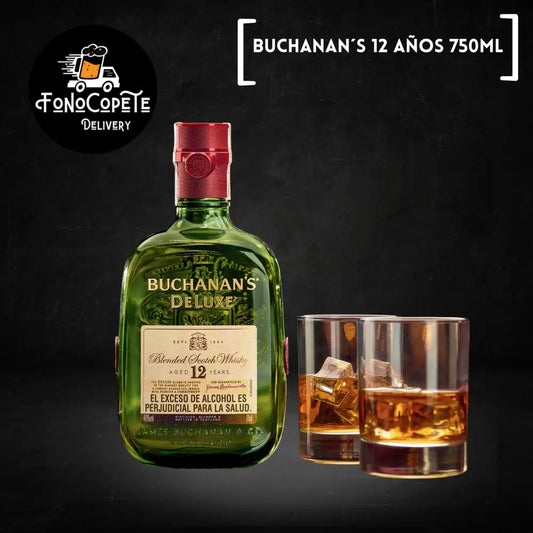 Buchanan’s 12 Años Whisky Sabor Suave Envio Gratis Whisky