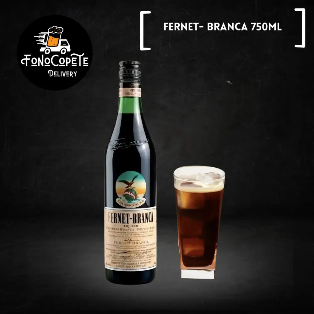 Fernet Branca 750 Ml. Con Envio Gratis a Domicilio!! Fernet