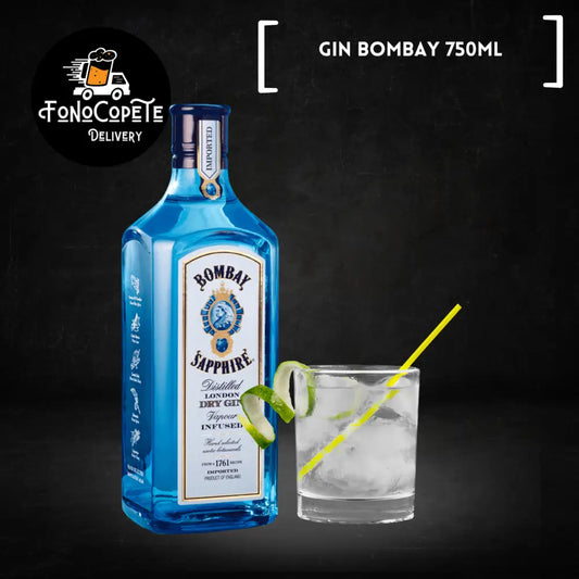 Gin Bombay Sapphire 750ML. Envio Gratis a Domicilio!! Gin