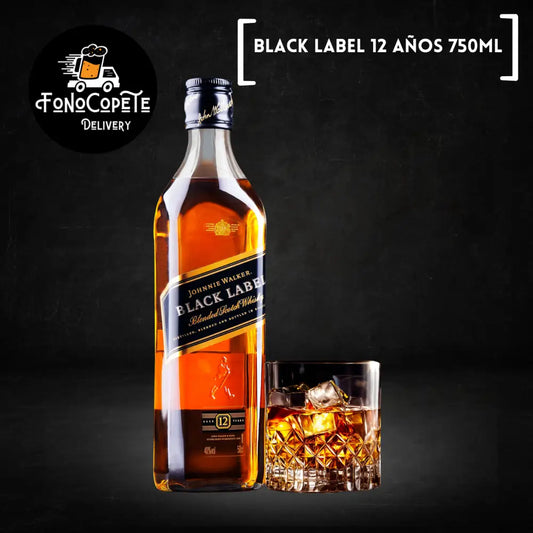 Johnnie Walker Black Label 750ml Domicilio Gratis Whisky