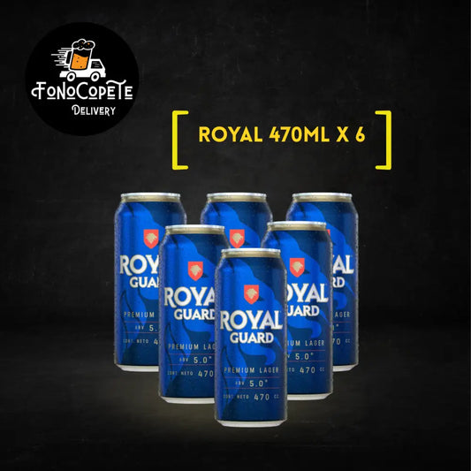 Pack Royal Guard 470ml domicilio gratis cervezas