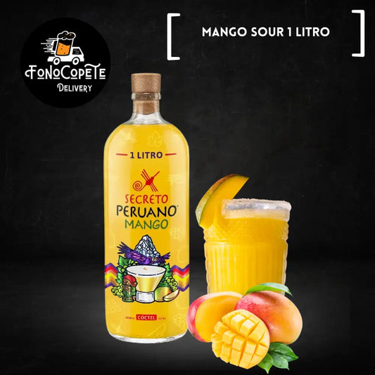 Pisco Mango Sour Secreto Peruano 1 Litro Envío Gratis Piscos