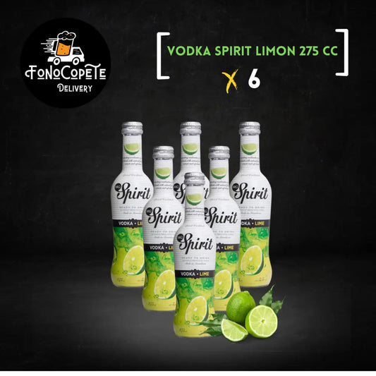Vodka Spirit Six Pack Limón con Envío Gratis Vodka