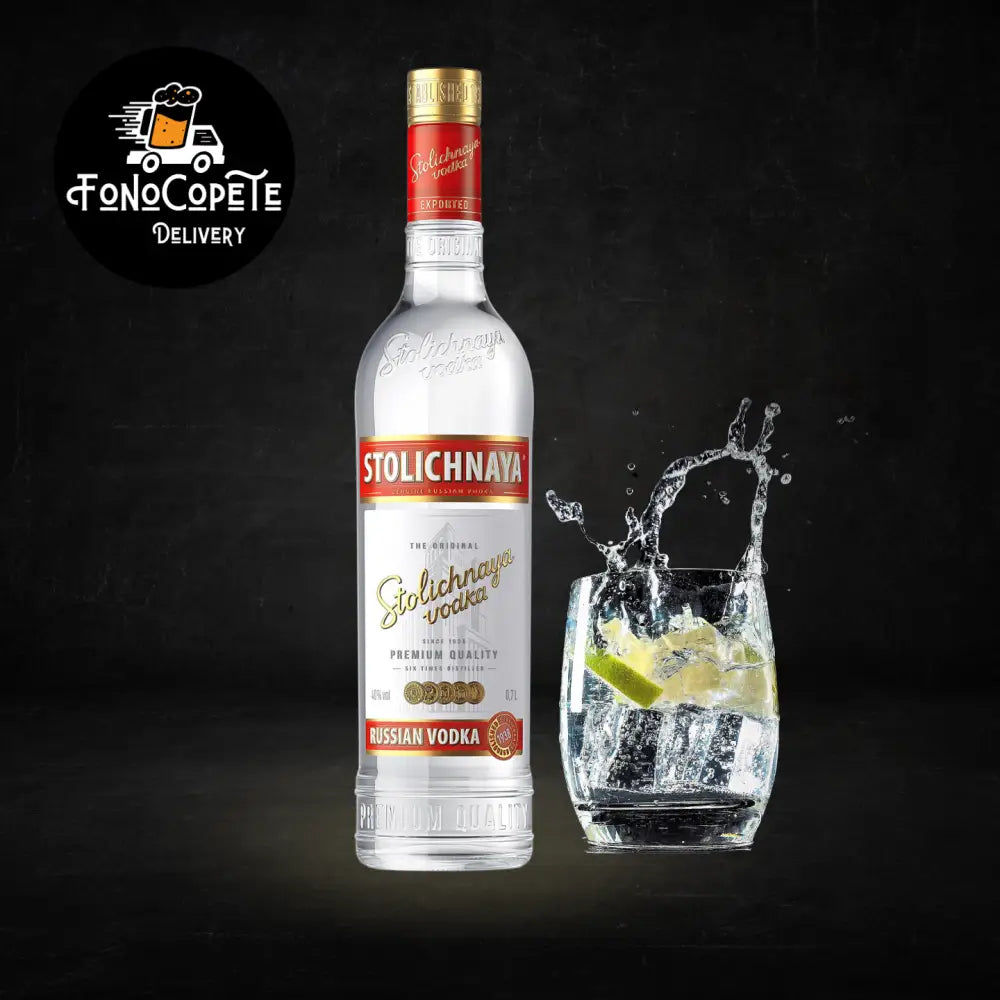 Vodka Stolichnaya 750ml con envío gratis Vodka