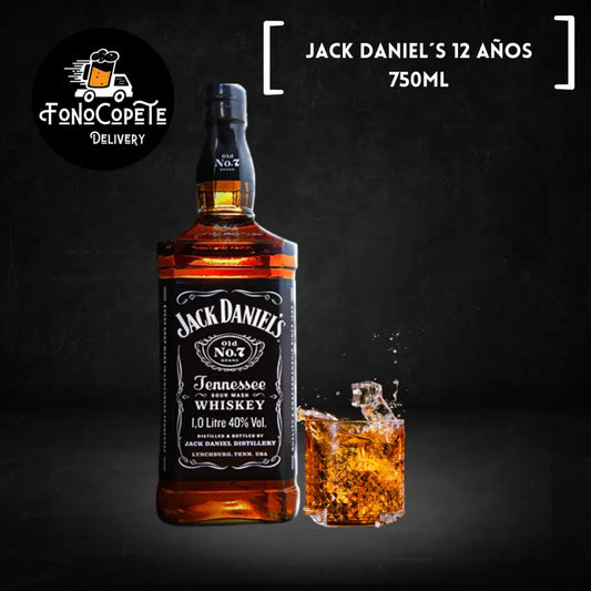 Whisky Jack Daniel’s 12 Años Envío Domicilio Gratis Whisky